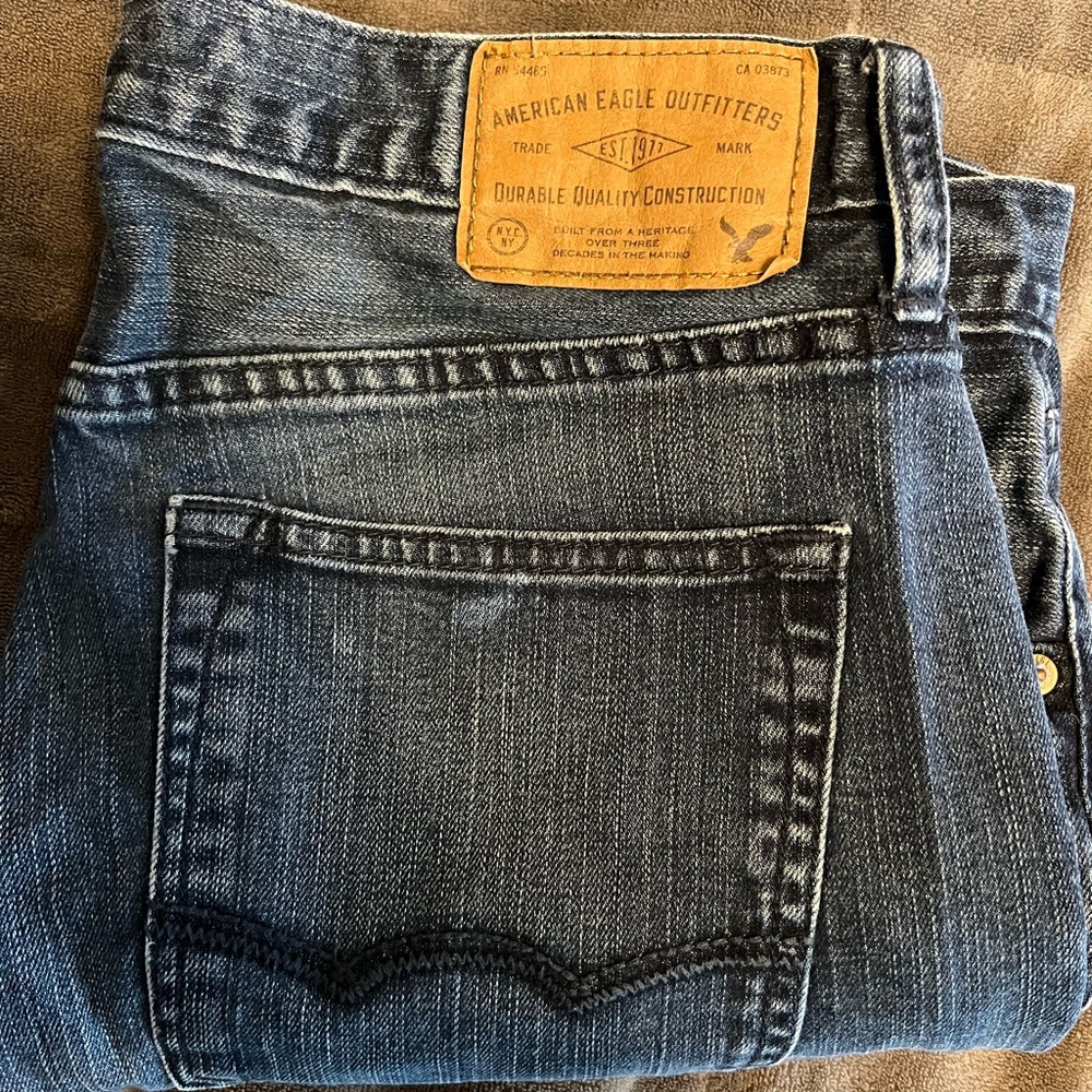 American eagle slim straight jeans